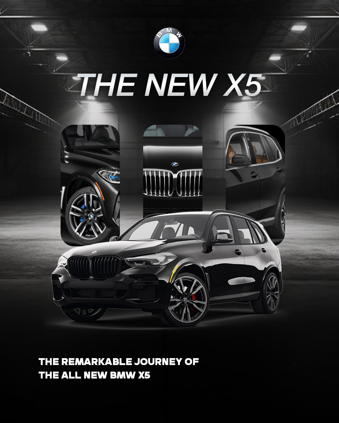 BMW X5 Werbedesign